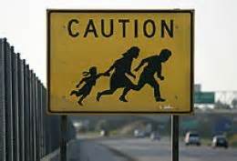 mexican family running